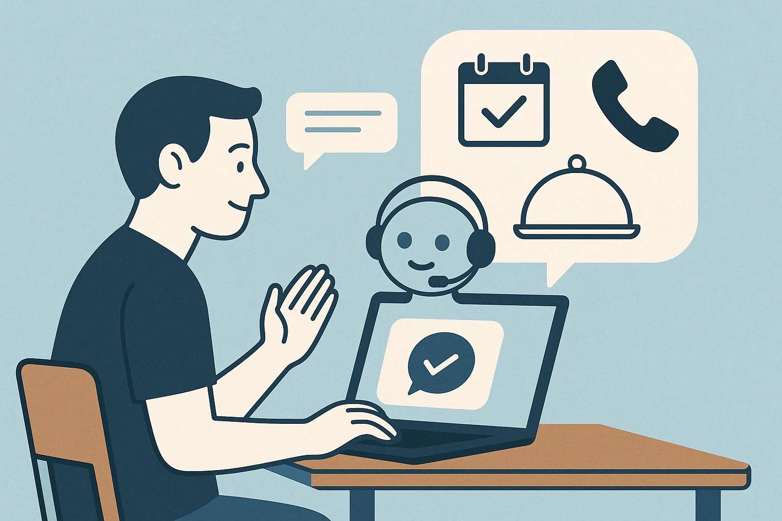 AI chatbot pre reštaurácie – praktické využitie a návratnosť