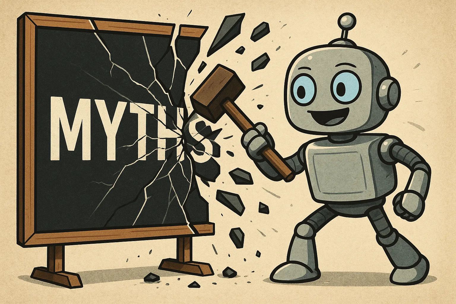 Najväčšie mýty o AI chatbotoch: Pravdy, ktoré slovenské firmy stále prehliadajú